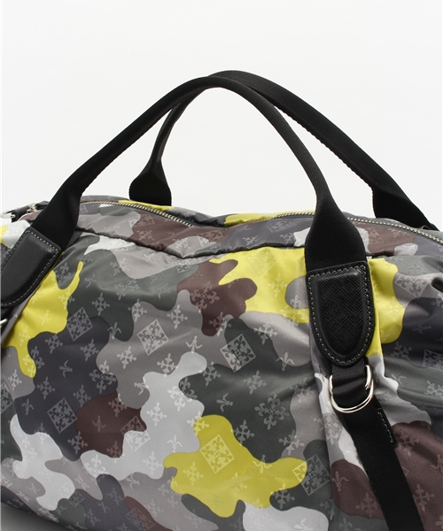 russet for traveller（ラシット　フォー トラベラー）の「ボストンバッグ【Boston】（ボストンバッグ・レディース・カモフラージュ/イエロー系その他・FREE）」の6枚目の写真