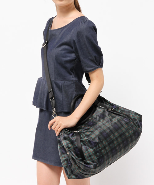 russet for traveller（ラシット　フォー トラベラー）の「ボストンバッグ【Boston】（ボストンバッグ・レディース・カモフラージュ/イエロー系その他・FREE）」の9枚目の写真