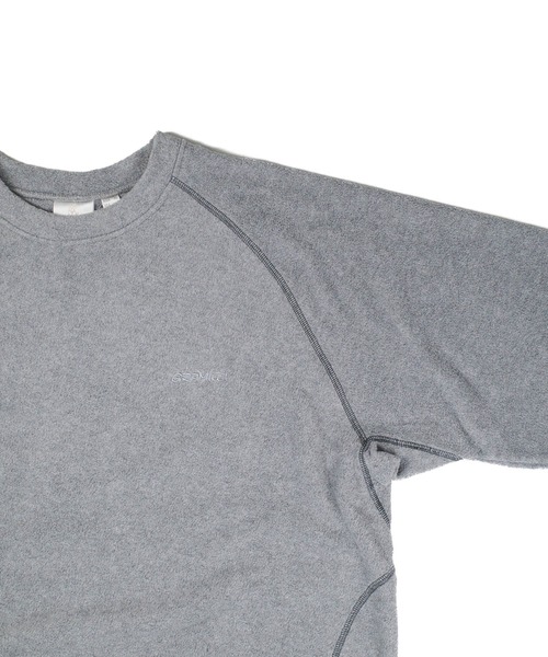 Gramicci(グラミチ)の「【SE1】【GRAMICCI/グラミチ】 G4FU-L015 FLEECE RAGLAN CREW(スウェット・メンズ・グレー/Black・L/XL)」の11枚目の写真