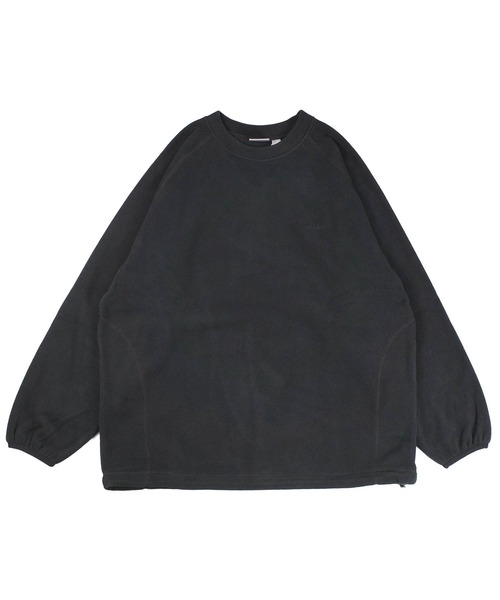 Gramicci(グラミチ)の「【SE1】【GRAMICCI/グラミチ】 G4FU-L015 FLEECE RAGLAN CREW(スウェット・メンズ・グレー/Black・L/XL)」の3枚目の写真