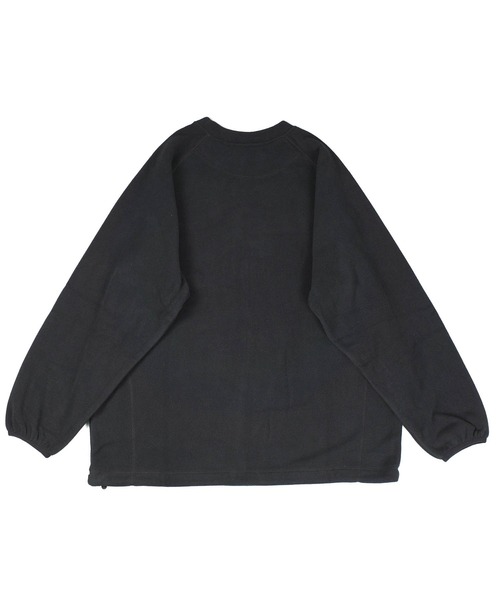Gramicci(グラミチ)の「【SE1】【GRAMICCI/グラミチ】 G4FU-L015 FLEECE RAGLAN CREW(スウェット・メンズ・グレー/Black・L/XL)」の4枚目の写真