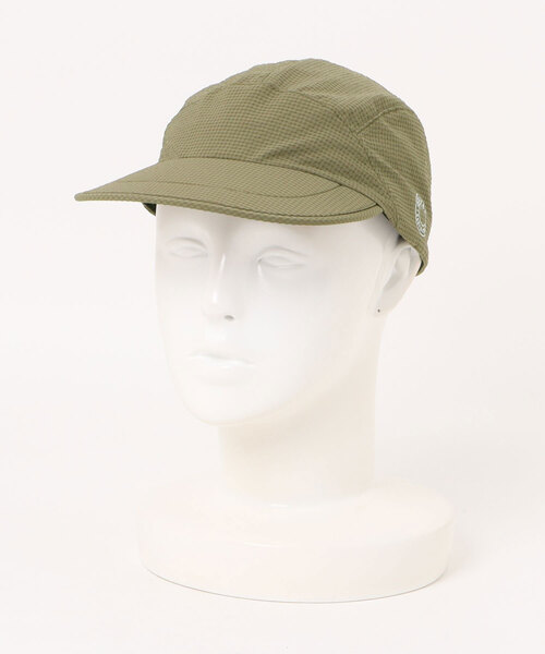 Bshop（ビショップ）の「ORCIVAL | サッカーギンガム ジェットキャップ（キャップ・レディース・ブラック系その他/グレー系その他/オリーブ・F）」の3枚目の写真