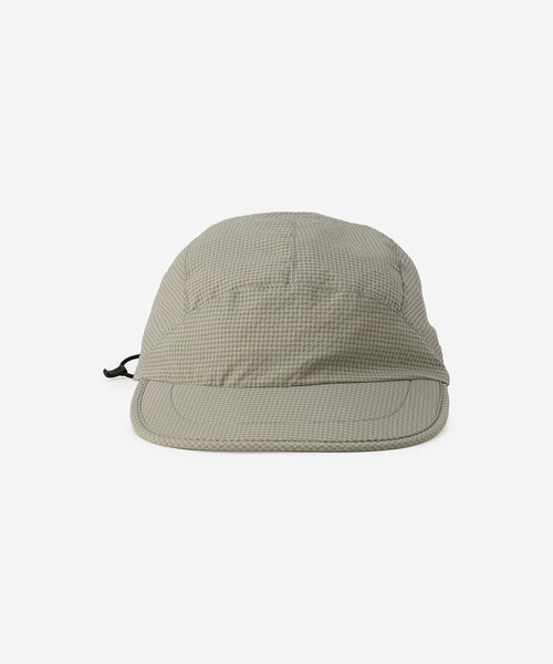 ORCIVAL（オーシバル）の「ORCIVAL | サッカーギンガム ジェットキャップ UNISEX（キャップ・レディース・ブラック系その他/グレー系その他/オリーブ・F）」の5枚目の写真