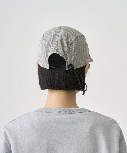 ORCIVAL（オーシバル）の「ORCIVAL | サッカーギンガム ジェットキャップ UNISEX（キャップ・レディース・ブラック系その他/グレー系その他/オリーブ・F）」の15枚目の写真