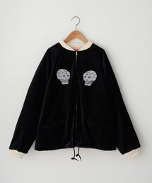 THRIFTY LOOK（スリフティールック）の「【THRIFTY LOOK/スリフティールック】SNAKE & SKULL SOUVENIR SHORT JACKET（ブルゾン）」