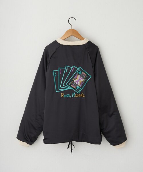 THRIFTY LOOK(スリフティールック)の「【THRIFTY LOOK/スリフティールック】SNAKE & SKULL SOUVENIR SHORT JACKET(ブルゾン・レディース・バーガンディー/ブラック・MEDIUM/LARGE)」の16枚目の写真