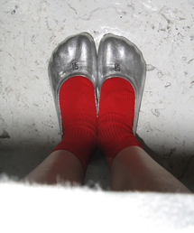 Toe 0029-1. Flat Shoes - Cracked 2colors