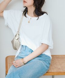 RIVE DROITE | 【インフルエンサーYossshiiii企画】ヴィンテージ天竺ゴブソデTee(Tシャツ/カットソー)