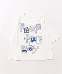 HAKKA BABY | [ベビー]プリント7分袖Tシャツ(Tシャツ/カットソー)