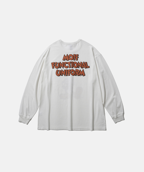 MOIF（モイフ）の「[SS26] CLASSIC MICKEY L/S TEE (W) / OFF WHITE（Tシャツ/カットソー・レディース・その他・1/S）」の2枚目の写真