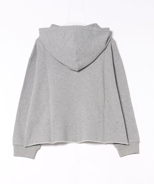 MM6 Maison Margiela（ｴﾑｴﾑｼｯｸｽ ﾒｿﾞﾝ ﾏﾙｼﾞｪﾗ）の「MM6　WOMAN SWEATSHIRT（パーカー・レディース・ライトグレー・MEDIUM/SMALL）」の4枚目の写真