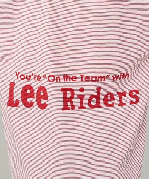 Lee(リー)の「Lee/リー ラウンドヘム ショートスリーブTシャツ(Tシャツ/カットソー・レディース・その他1/その他2/ホワイト/ブラック/その他/レッド・SMALL/MEDIUM)」の15枚目の写真