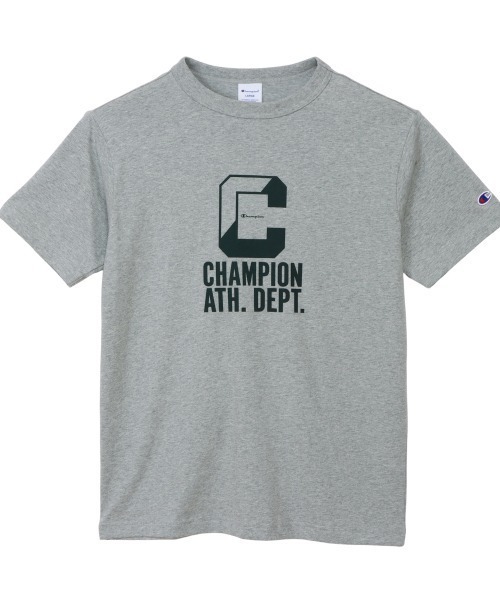 Champion(チャンピオン)の「チャンピオン SHORT SLEEVE T-SHIRT(Tシャツ/カットソー・メンズ・アイボリー/ブラック/グレー・M/L/LL)」の3枚目の写真