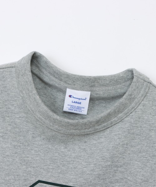Champion(チャンピオン)の「チャンピオン SHORT SLEEVE T-SHIRT(Tシャツ/カットソー・メンズ・アイボリー/ブラック/グレー・M/L/LL)」の10枚目の写真