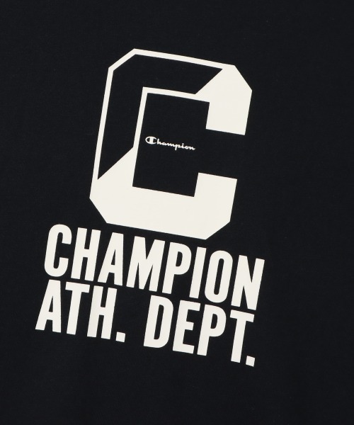 Champion(チャンピオン)の「チャンピオン SHORT SLEEVE T-SHIRT(Tシャツ/カットソー・メンズ・アイボリー/ブラック/グレー・M/L/LL)」の12枚目の写真