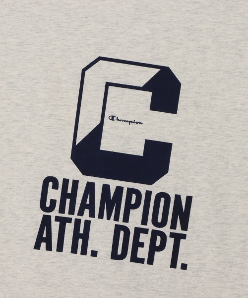 Champion(チャンピオン)の「チャンピオン SHORT SLEEVE T-SHIRT(Tシャツ/カットソー・メンズ・アイボリー/ブラック/グレー・M/L/LL)」の11枚目の写真