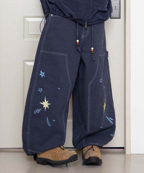 RuNaKi'Hu'（ルナキフ）の「WXP078 マモリ カペンダー バルーンパンツ (ネイビー)（その他パンツ・レディース・その他・1/2/3）」の2枚目の写真
