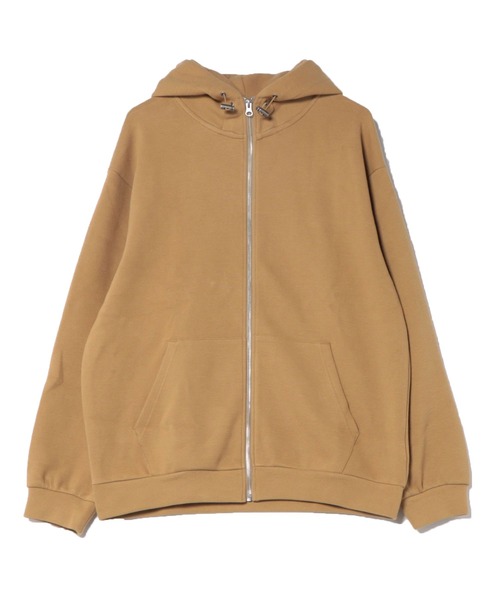 le cercle ADAM ET ROPE'(ルセルクルアダムエロペ)の「スポンディッシュカノコジップパーカー(パーカー・メンズ・ベージュ系その他/ブラック・M/LL/L)」の5枚目の写真