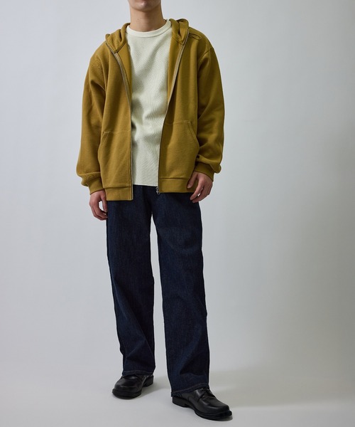 le cercle ADAM ET ROPE'(ルセルクルアダムエロペ)の「スポンディッシュカノコジップパーカー(パーカー・メンズ・ベージュ系その他/ブラック・M/LL/L)」の16枚目の写真