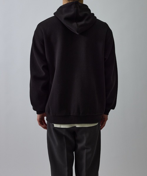 le cercle ADAM ET ROPE'(ルセルクルアダムエロペ)の「スポンディッシュカノコジップパーカー(パーカー・メンズ・ベージュ系その他/ブラック・M/LL/L)」の10枚目の写真