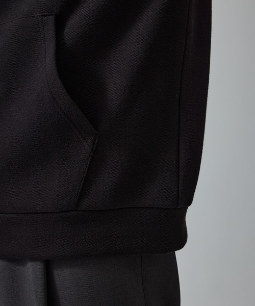 le cercle ADAM ET ROPE'(ルセルクルアダムエロペ)の「スポンディッシュカノコジップパーカー(パーカー・メンズ・ベージュ系その他/ブラック・M/LL/L)」の14枚目の写真