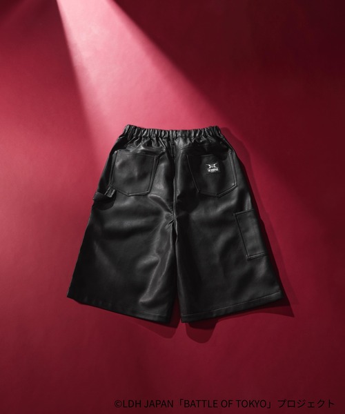 RAGEBLUE(レイジブルー)の「【BATTLE OF TOKYO】ROWDY SHOGUN / コラボレザーセットアップ(シャツ/ブラウス・レディース・ブラック・FREE)」の9枚目の写真