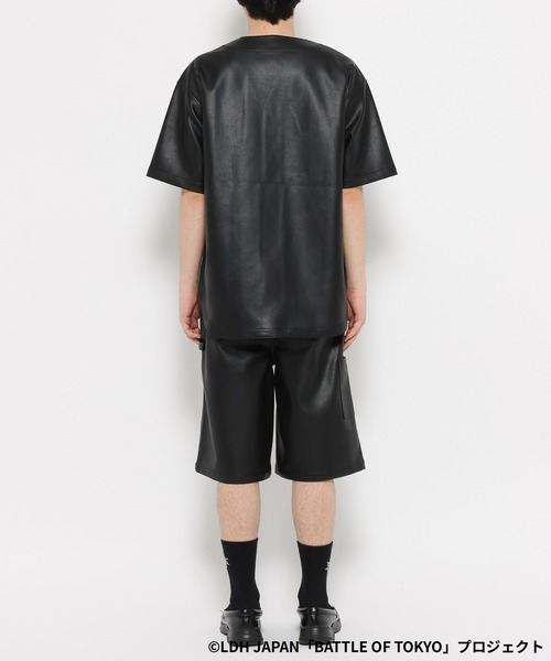 RAGEBLUE(レイジブルー)の「【BATTLE OF TOKYO】ROWDY SHOGUN / コラボレザーセットアップ(シャツ/ブラウス・レディース・ブラック・FREE)」の13枚目の写真