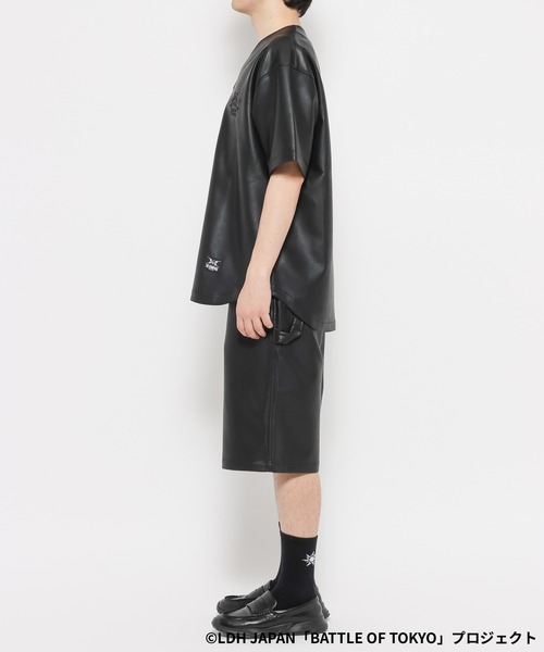 RAGEBLUE(レイジブルー)の「【BATTLE OF TOKYO】ROWDY SHOGUN / コラボレザーセットアップ(シャツ/ブラウス・レディース・ブラック・FREE)」の12枚目の写真