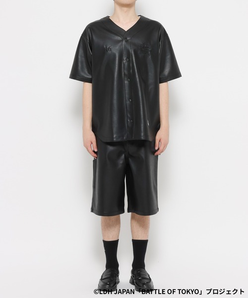 RAGEBLUE(レイジブルー)の「【BATTLE OF TOKYO】ROWDY SHOGUN / コラボレザーセットアップ(シャツ/ブラウス・レディース・ブラック・FREE)」の11枚目の写真