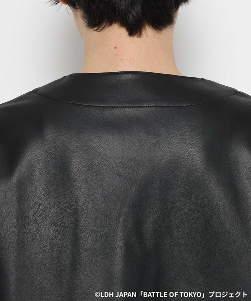 RAGEBLUE(レイジブルー)の「【BATTLE OF TOKYO】ROWDY SHOGUN / コラボレザーセットアップ(シャツ/ブラウス・レディース・ブラック・FREE)」の17枚目の写真