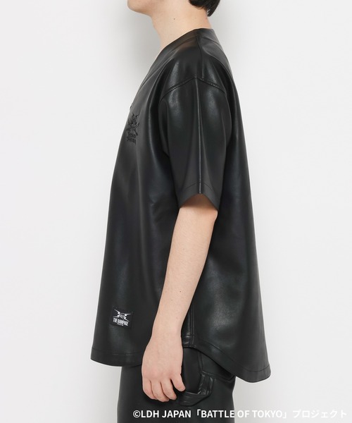 RAGEBLUE(レイジブルー)の「【BATTLE OF TOKYO】ROWDY SHOGUN / コラボレザーセットアップ(シャツ/ブラウス・レディース・ブラック・FREE)」の15枚目の写真