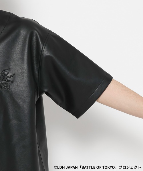 RAGEBLUE(レイジブルー)の「【BATTLE OF TOKYO】ROWDY SHOGUN / コラボレザーセットアップ(シャツ/ブラウス・レディース・ブラック・FREE)」の19枚目の写真