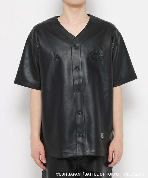 RAGEBLUE(レイジブルー)の「【BATTLE OF TOKYO】ROWDY SHOGUN / コラボレザーセットアップ(シャツ/ブラウス・レディース・ブラック・FREE)」の14枚目の写真