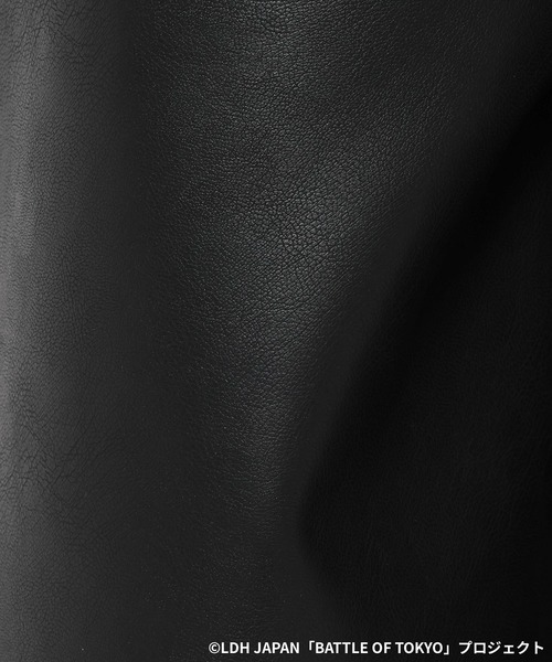 RAGEBLUE(レイジブルー)の「【BATTLE OF TOKYO】ROWDY SHOGUN / コラボレザーセットアップ(シャツ/ブラウス・レディース・ブラック・FREE)」の6枚目の写真