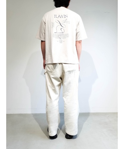 ILANIS(イラニス)の「ILANIS Graphic Tee(Tシャツ/カットソー・レディース・オフホワイト/ベージュ・FREE/S)」の22枚目の写真