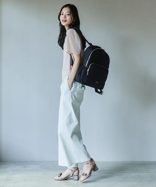 TOCCA(トッカ)の「SECRET POCKET パンツ(その他パンツ・レディース・ブラック系/アイボリー系・0/2/4)」の3枚目の写真
