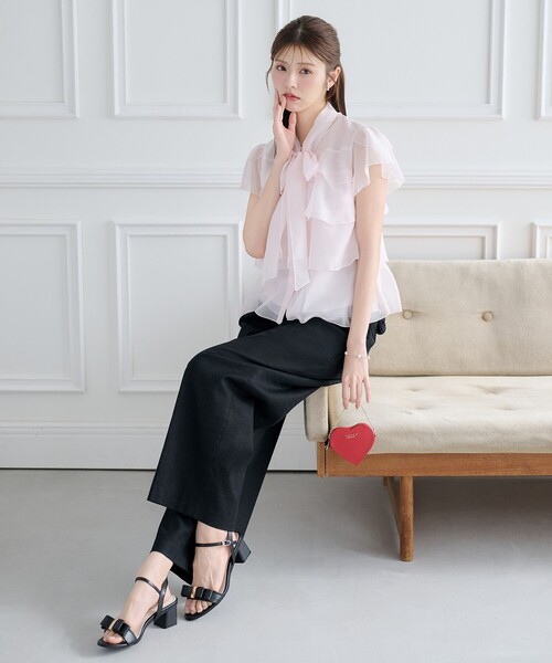 TOCCA(トッカ)の「SECRET POCKET パンツ(その他パンツ・レディース・ブラック系/アイボリー系・0/2/4)」の5枚目の写真