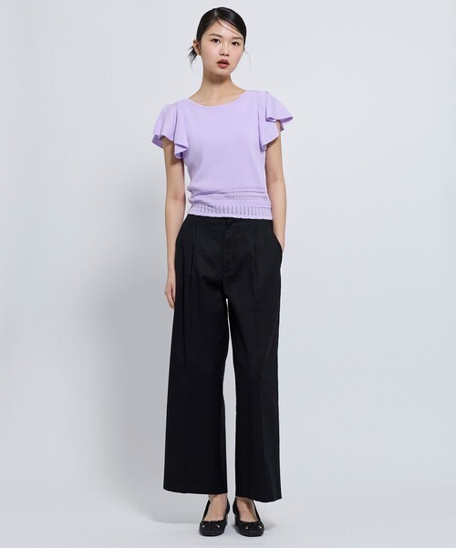 TOCCA(トッカ)の「SECRET POCKET パンツ(その他パンツ・レディース・ブラック系/アイボリー系・0/2/4)」の18枚目の写真