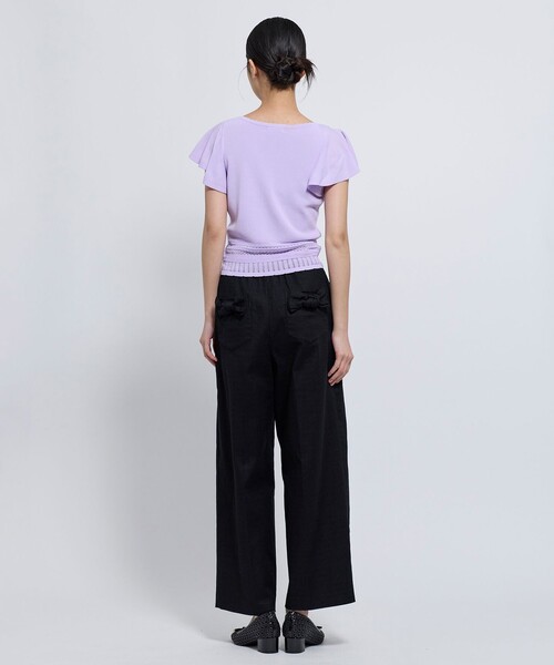 TOCCA(トッカ)の「SECRET POCKET パンツ(その他パンツ・レディース・ブラック系/アイボリー系・0/2/4)」の20枚目の写真