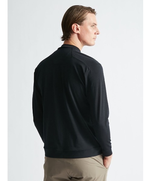 MIZUNO(ミズノ )の「【Mizuno | AOURE】DYNAMOTION FIT MOCK NECK TEE LS(Tシャツ/カットソー・メンズ・ブラック/グレー・SMALL/MEDIUM/LARGE/X-LARGE)」の20枚目の写真