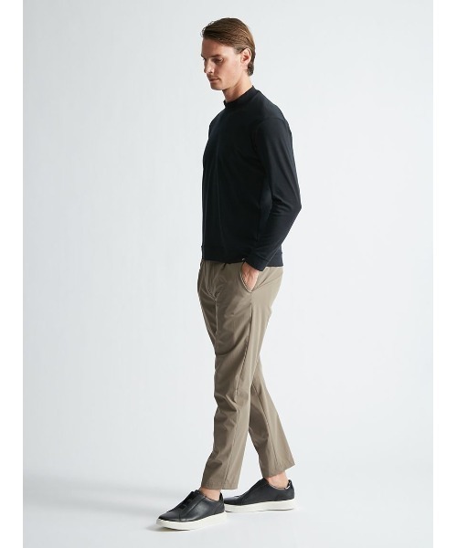 MIZUNO(ミズノ )の「【Mizuno | AOURE】DYNAMOTION FIT MOCK NECK TEE LS(Tシャツ/カットソー・メンズ・ブラック/グレー・SMALL/MEDIUM/LARGE/X-LARGE)」の5枚目の写真