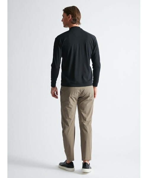 MIZUNO(ミズノ )の「【Mizuno | AOURE】DYNAMOTION FIT MOCK NECK TEE LS(Tシャツ/カットソー・メンズ・ブラック/グレー・SMALL/MEDIUM/LARGE/X-LARGE)」の6枚目の写真
