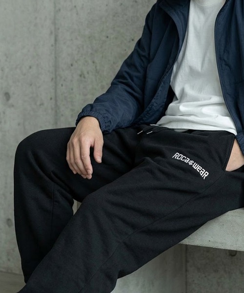 ROCAWEAR(ロカウェア)の「ROCAWEAR/ロカウェア ENBROIDERY SWEAT PANTS(CN)(スウェットパンツ・メンズ・グレー/ブラック・XX-LARGE/X-LARGE/MEDIUM/LARGE/SMALL)」の4枚目の写真
