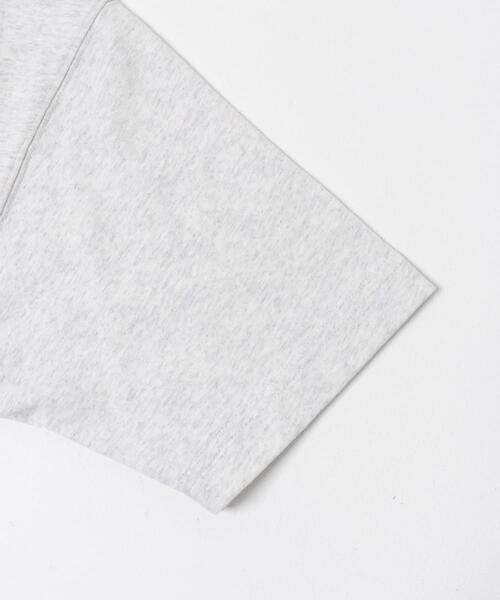 NEW BALANCE（ニューバランス）の「NEW BALANCE　ボックスTシャツ（Tシャツ/カットソー・レディース・ライトグレー/ブラック・SMALL）」の11枚目の写真