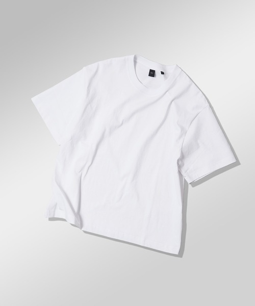 N.W.T(エヌダブルティー)の「【N.W.T】8.5oz クロップド コンパクトTシャツ / 8.5 oz Cropped Compact T-Shirt / 短丈 無地 Tシャツ ユニセックス(Tシャツ/カットソー・メンズ・ブラック/ホワイト・XL/L/M/S)」の4枚目の写真