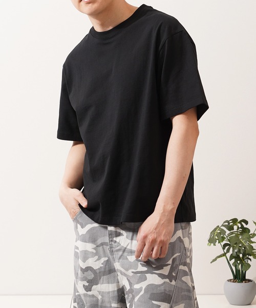 N.W.T(エヌダブルティー)の「【N.W.T】8.5oz クロップド コンパクトTシャツ / 8.5 oz Cropped Compact T-Shirt / 短丈 無地 Tシャツ ユニセックス(Tシャツ/カットソー・メンズ・ブラック/ホワイト・XL/L/M/S)」の12枚目の写真