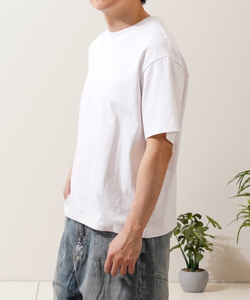 N.W.T(エヌダブルティー)の「【N.W.T】8.5oz クロップド コンパクトTシャツ / 8.5 oz Cropped Compact T-Shirt / 短丈 無地 Tシャツ ユニセックス(Tシャツ/カットソー・メンズ・ブラック/ホワイト・XL/L/M/S)」の8枚目の写真
