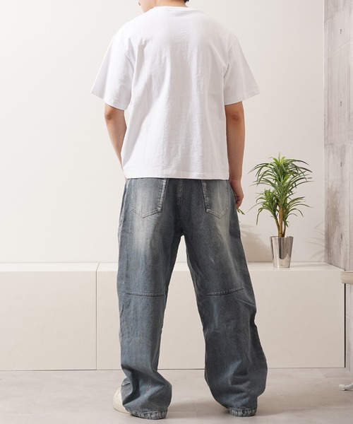 N.W.T(エヌダブルティー)の「【N.W.T】8.5oz クロップド コンパクトTシャツ / 8.5 oz Cropped Compact T-Shirt / 短丈 無地 Tシャツ ユニセックス(Tシャツ/カットソー・メンズ・ブラック/ホワイト・XL/L/M/S)」の7枚目の写真