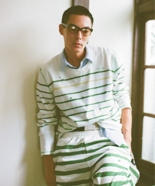 PAMM（パム）の「フレットボーダーT（Tシャツ/カットソー・レディース・ブラック/グリーン・2/3）」の18枚目の写真