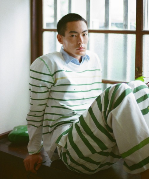 PAMM（パム）の「フレットボーダーT（Tシャツ/カットソー・レディース・ブラック/グリーン・2/3）」の19枚目の写真